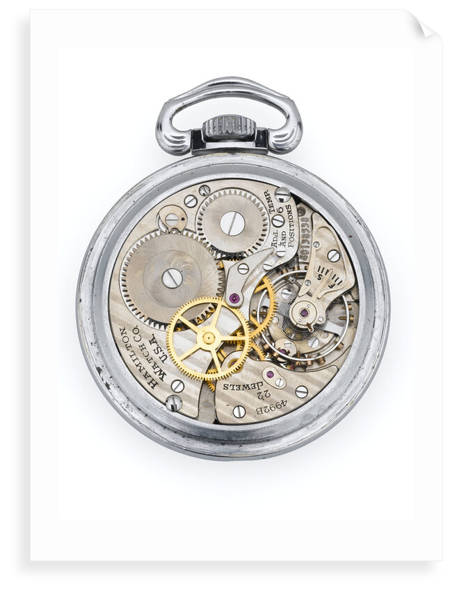 Deck watch, movement by Hamilton Watch Co.