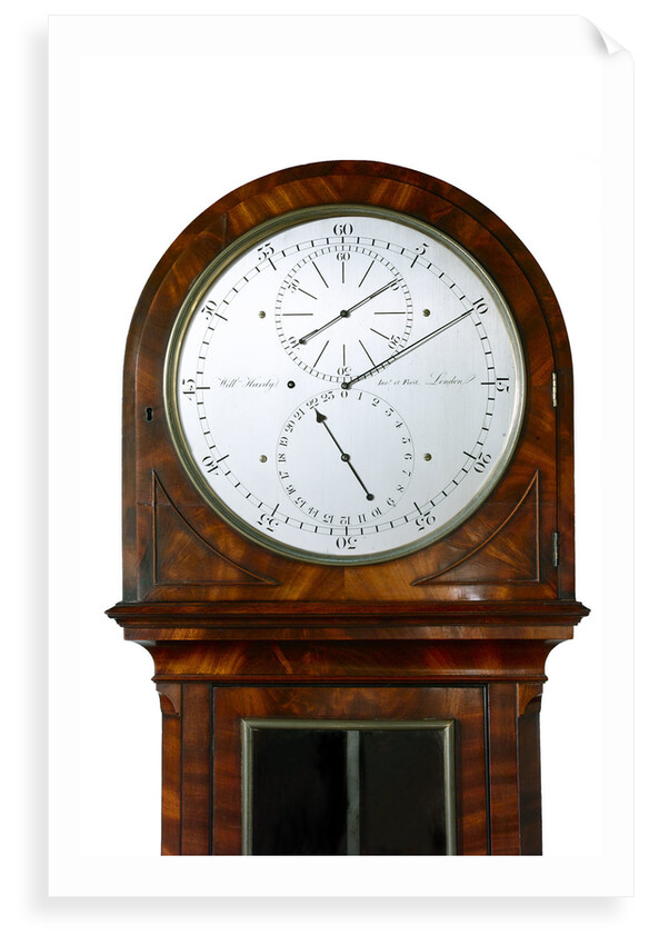 Astronomical regulator, face by William Hardy