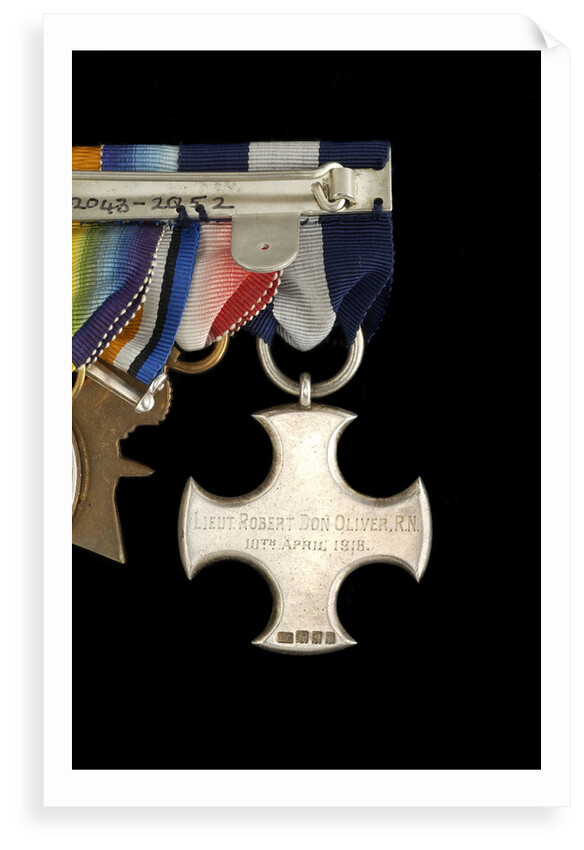Distinguished Service Cross, reverse by Garrard & Co.