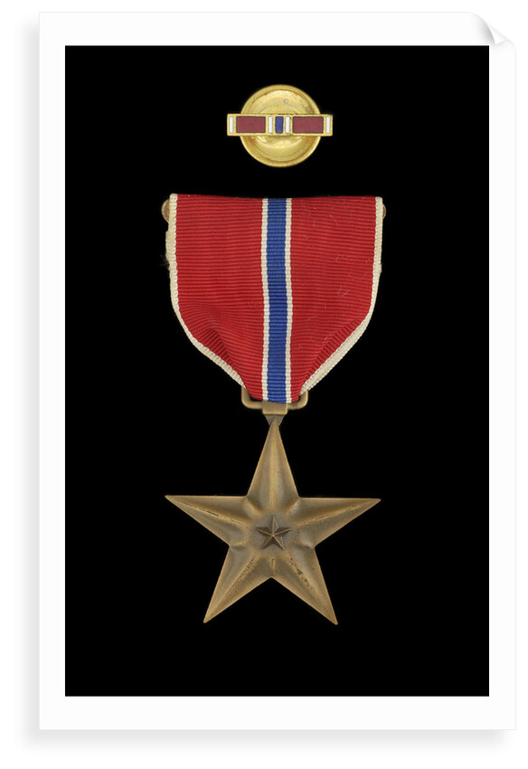Bronze Star Medal, obverse by unknown