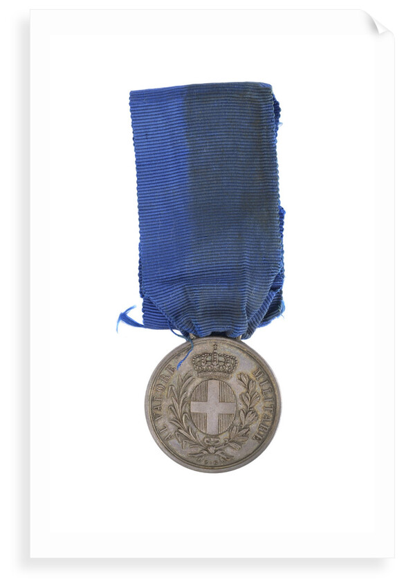 Sardinian Medal for Valour, obverse by F. Galeazzi