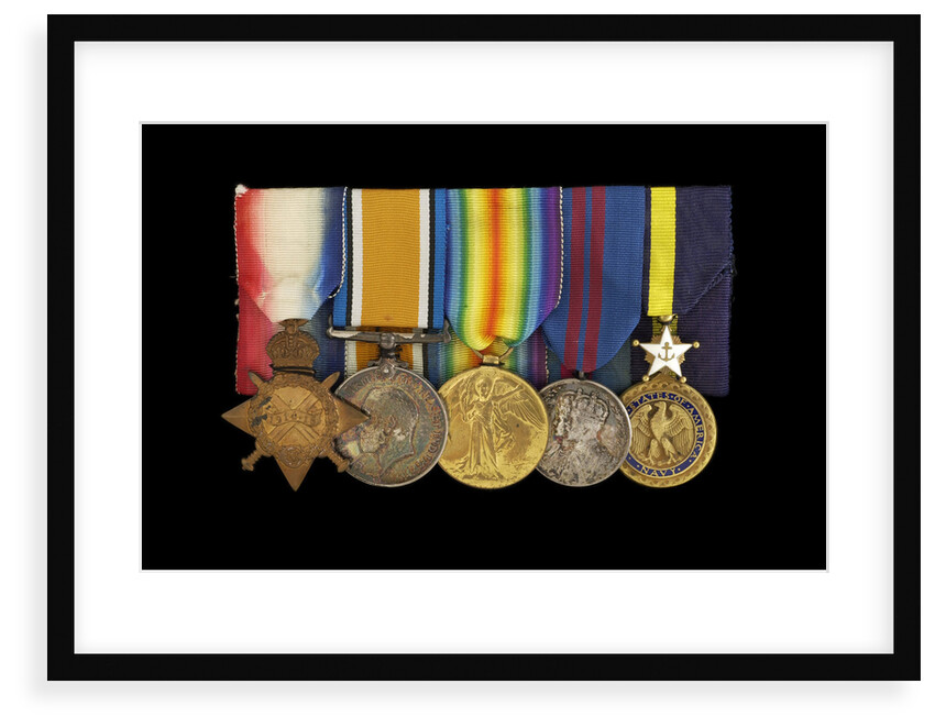 Medals awarded to Admiral Sir W. Reginald Hall (obverse, left to right, MED1988-1992) by unknown