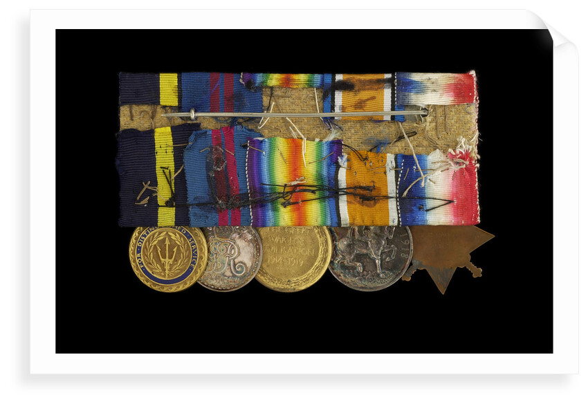 Medals awarded to Admiral Sir W. Reginald Hall (reverse, right to left, MED1988-1992) by unknown