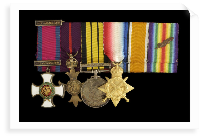 Medals awarded to Commander Richard Bolton DSO (obverse, l to r, MED1543-1546) by unknown