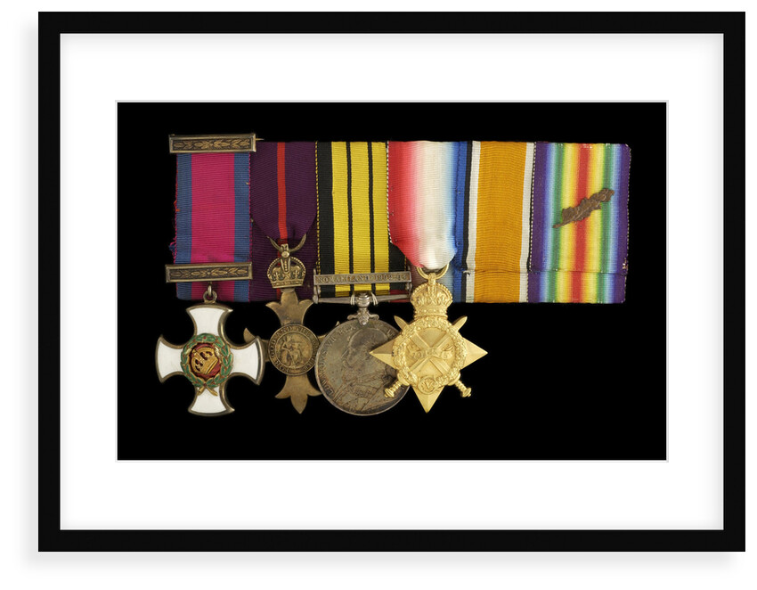 Medals awarded to Commander Richard Bolton DSO (obverse, l to r, MED1543-1546) by unknown