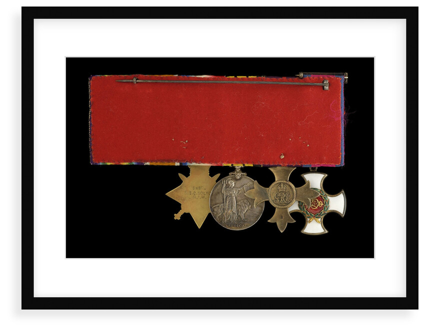 Medals awarded to Commander Richard Bolton DSO (reverse, r to l, MED1543-1546) by Unknown