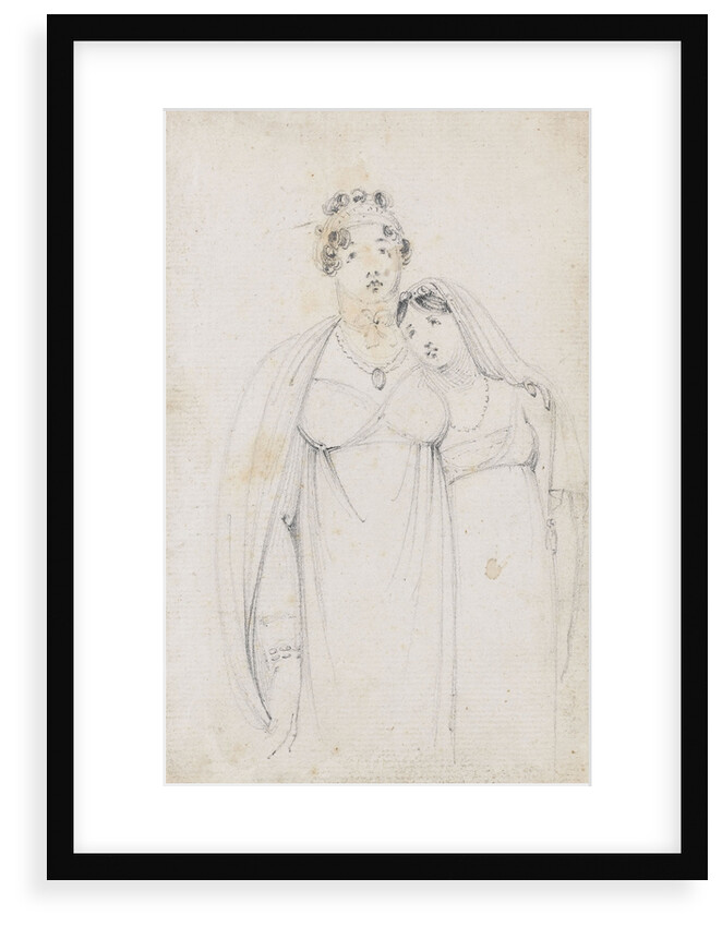 Emma Hamilton with Charlotte Nelson by Thomas Baxter