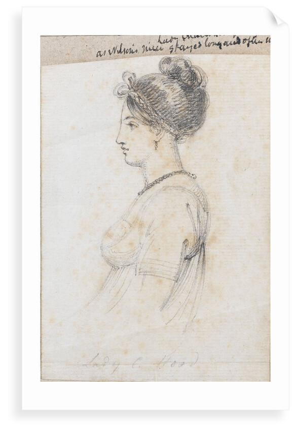 Charlotte Nelson (recto) by Thomas Baxter
