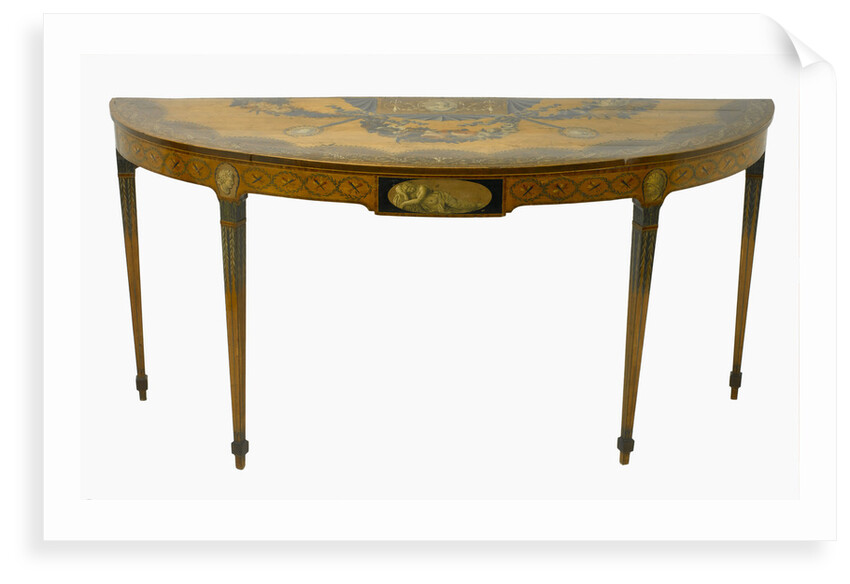 Pier table said to have been purchased by Horatio Nelson (1758-1805) by unknown
