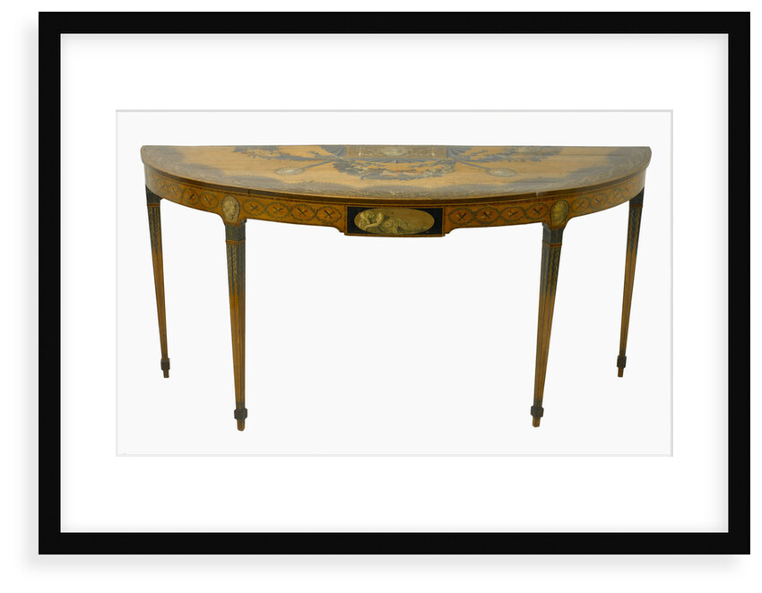 Pier table said to have been purchased by Horatio Nelson (1758-1805) by unknown