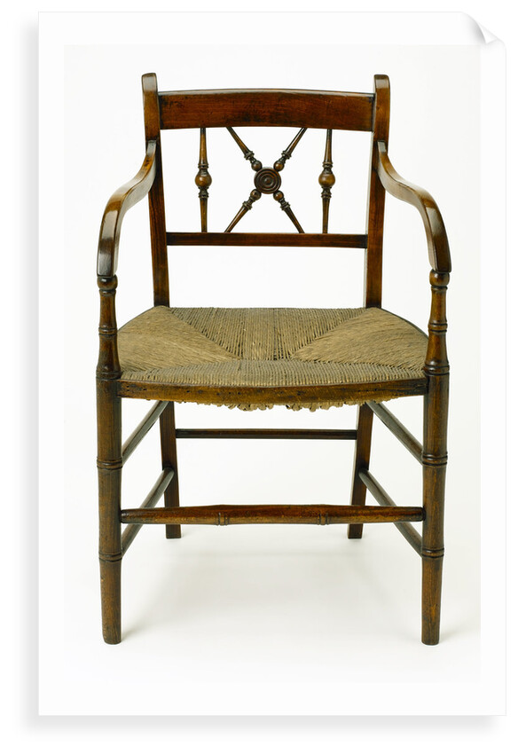 Wooden chair by unknown