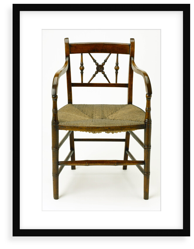 Wooden chair by unknown