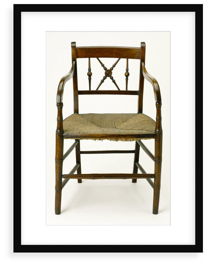 Wooden chair by unknown