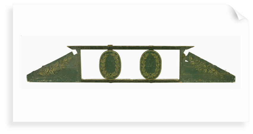 Part of a four-poster bed by unknown