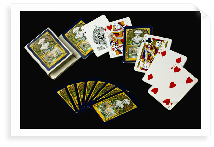 Playing cards by Charles Goodall & Son Ltd.