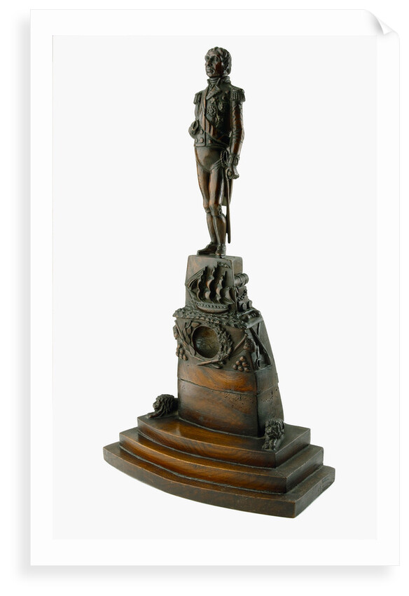 Watch stand commemorating Vice-Admiral Horatio Nelson (1758-1805) by unknown