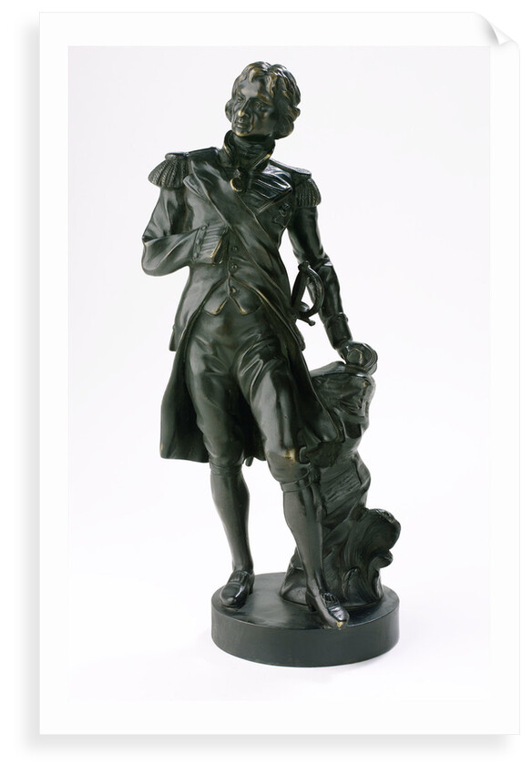 Statuette depicting Vice-Admiral Horatio Nelson (1758-1805) by Unknown