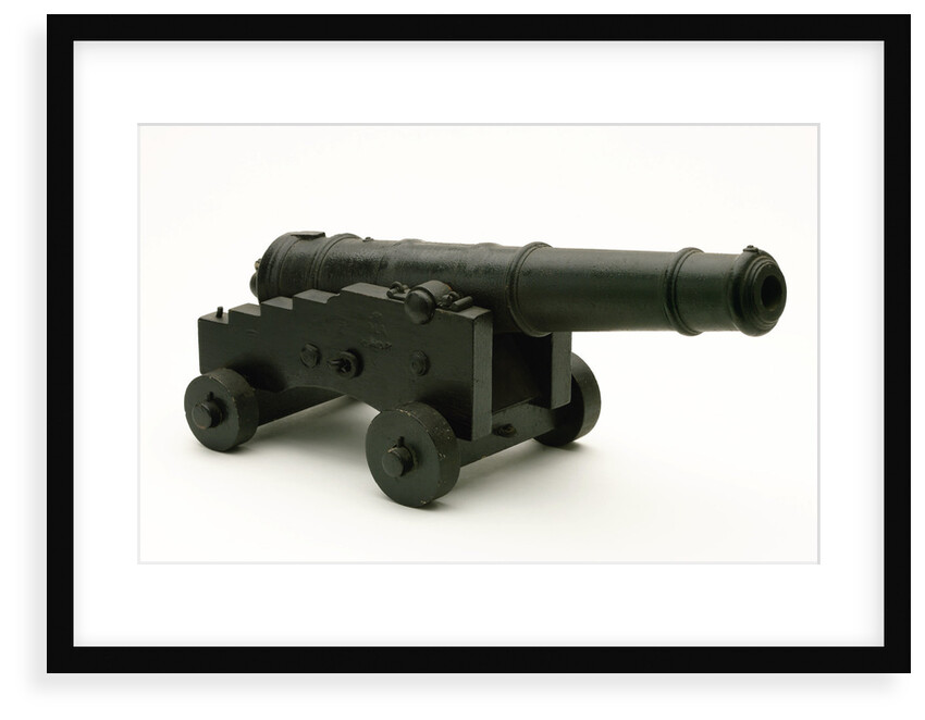 Model of a 32-pounder gun by Unknown