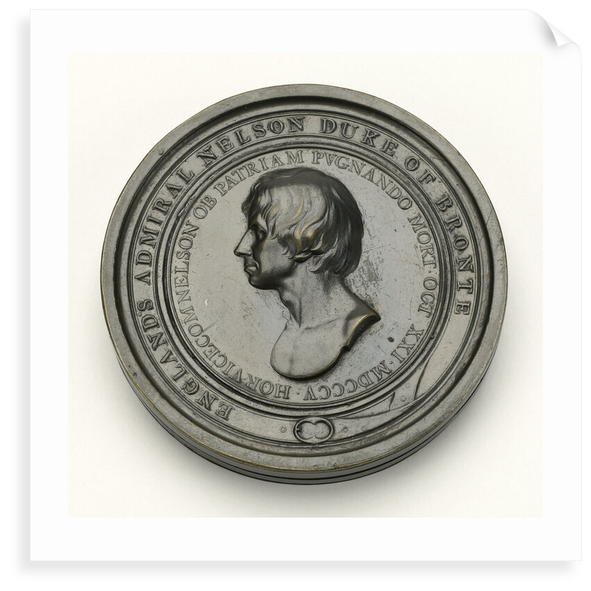 Box commemorating Vice-Admiral Horatio Nelson (1758-1805) by Thomas Webb
