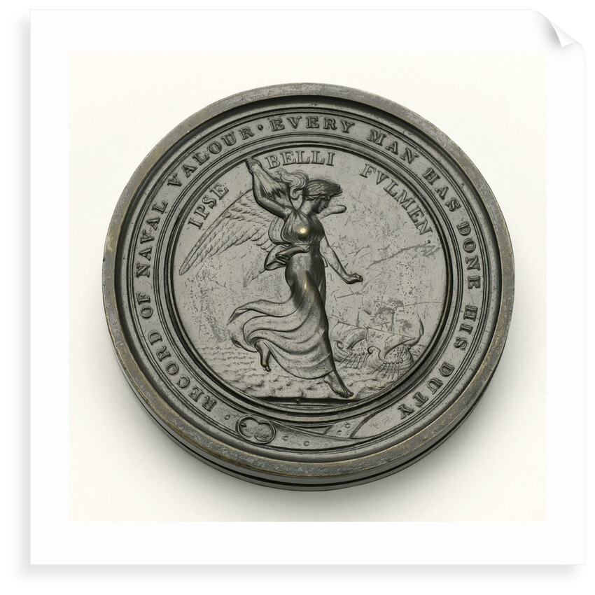 Box commemorating Vice-Admiral Horatio Nelson (1758-1805) by Thomas Webb