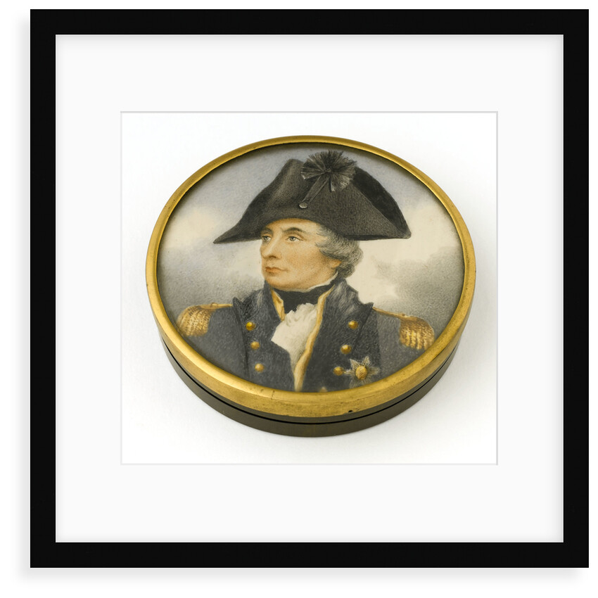 Box commemorating Vice-Admiral Horatio Nelson (1758-1805) by Arthur William Devis