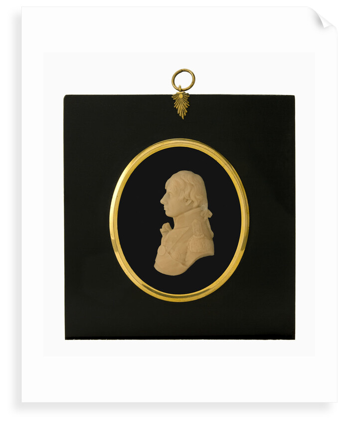 Portrait plaque depicting Vice-Admiral Horatio Nelson (1758-1805) by Catherine Andras