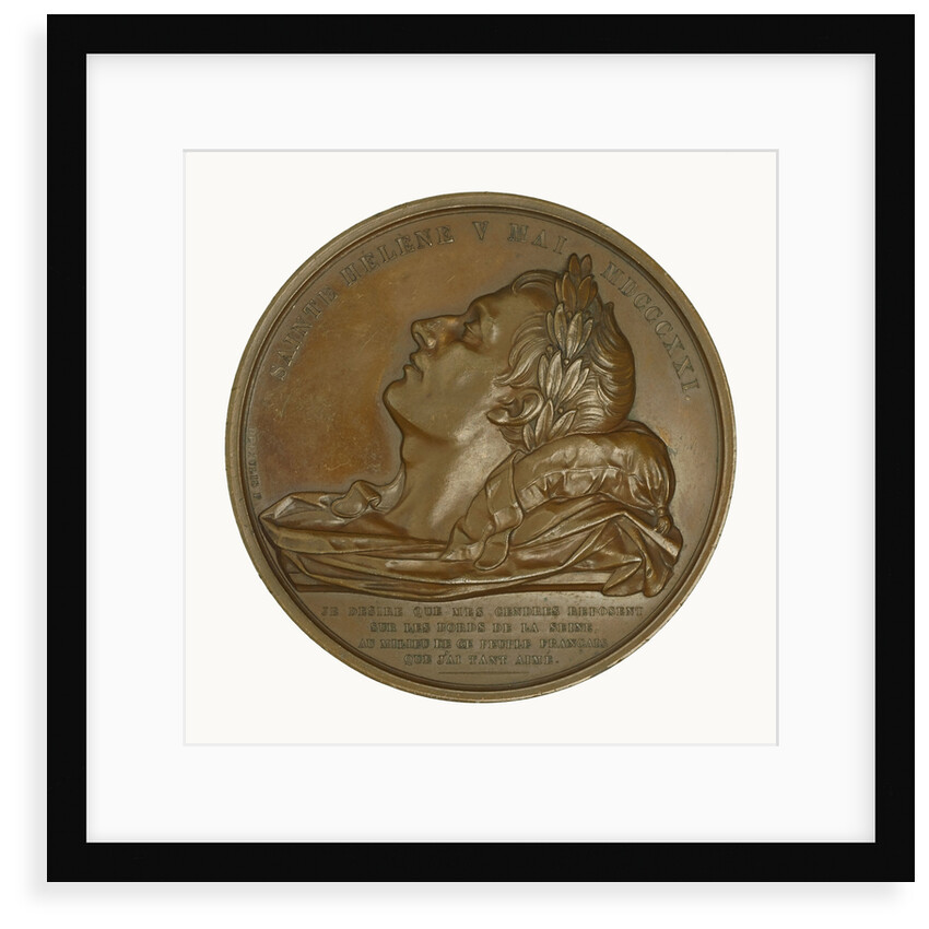 Medal commemorating the translation of the body of Napoleon to Rouen; obverse by Alexis Joseph Depaulis