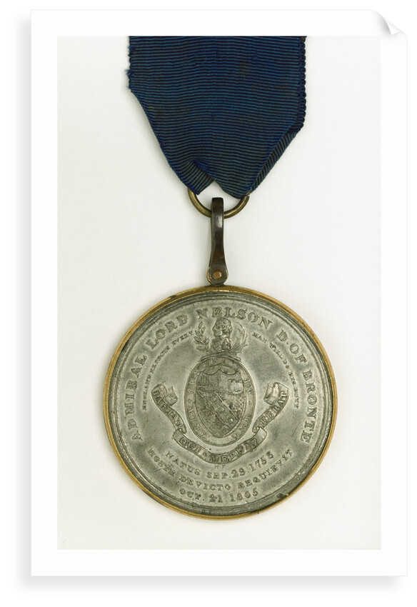 Davison's Trafalgar Medal 1805, obverse by Thomas Halliday