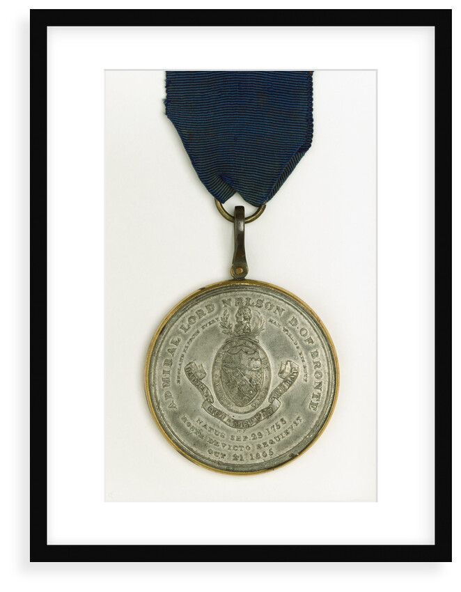 Davison's Trafalgar Medal 1805, obverse by Thomas Halliday