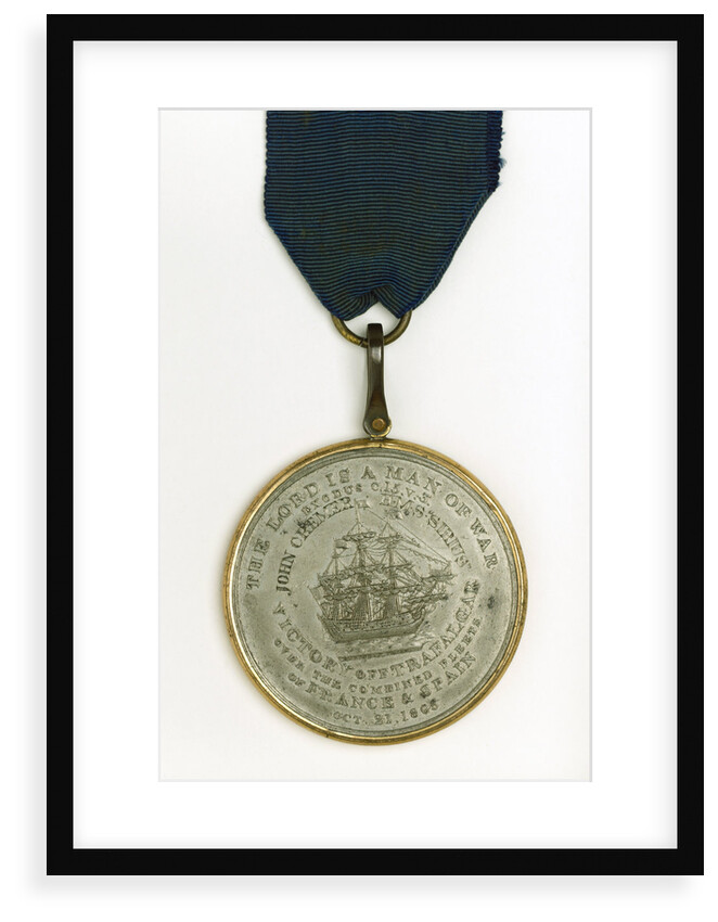 Davison's Trafalgar Medal 1805, reverse by Thomas Halliday