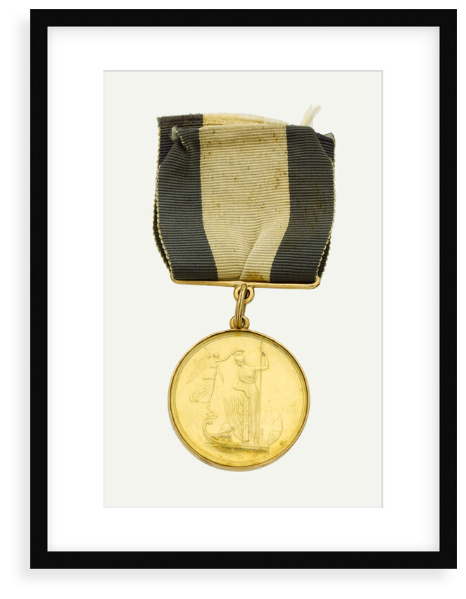 Naval Gold Medal (Captain's) for the Battle of the Nile, 1798, obverse by Lewis Pingo