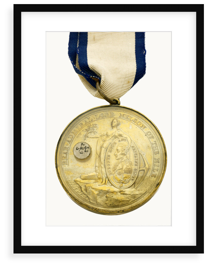 Davison's Nile Medal, obverse by Heinrich Kuchler