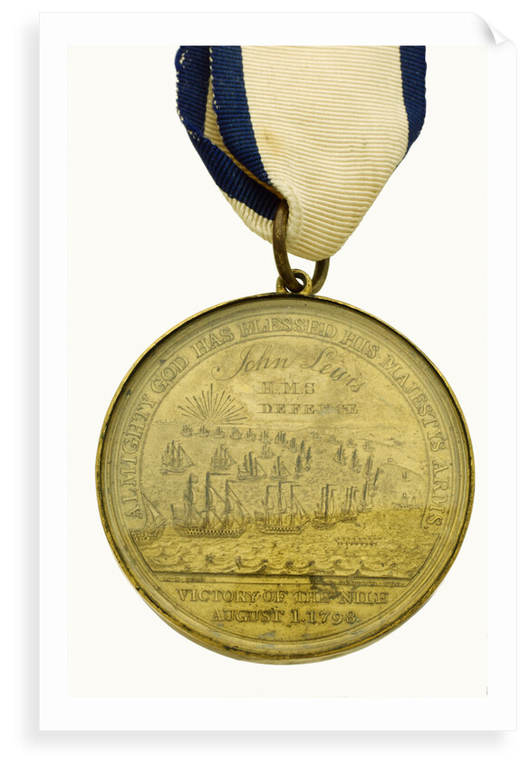 Davison's Nile Medal, reverse by Heinrich Kuchler