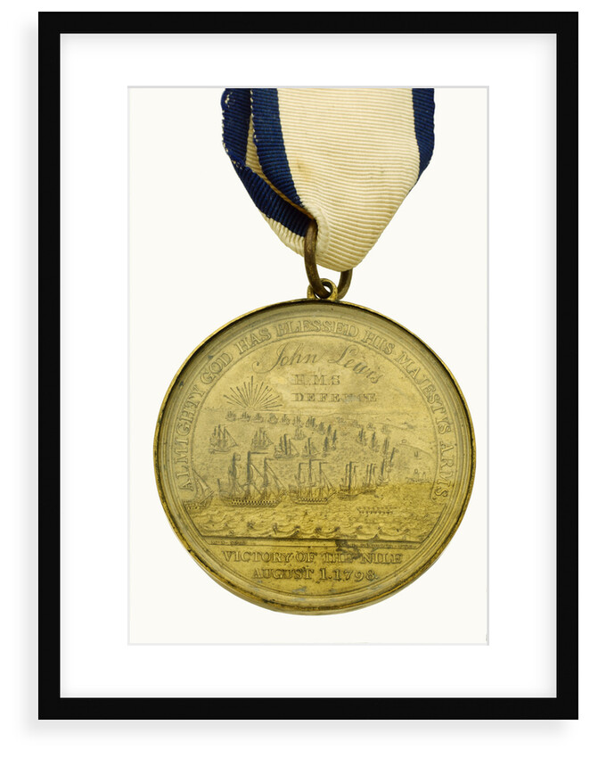 Davison's Nile Medal, reverse by Heinrich Kuchler