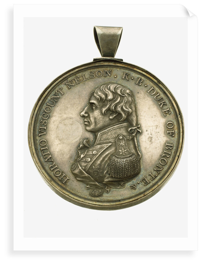 Boulton's Trafalgar Medal, obverse by Heinrich Kuchler