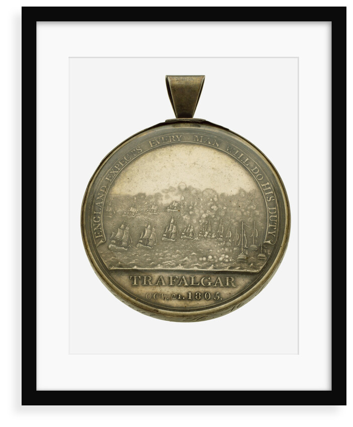 Boulton's Trafalgar Medal, reverse by Heinrich Kuchler