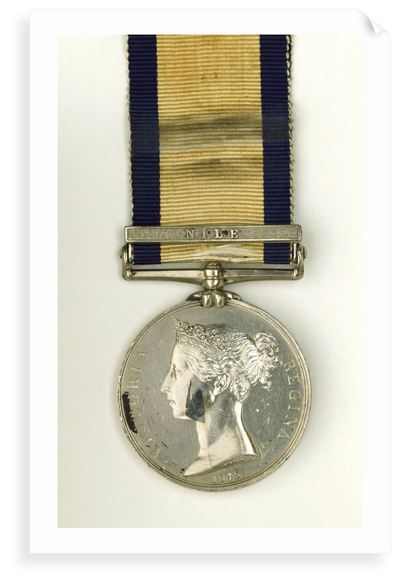 Naval General Service Medal, 1793-1840, obverse by W. Wyon