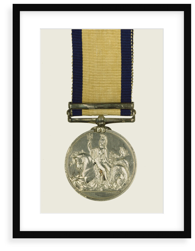 Naval General Service Medal, 1793-1840, reverse by W. Wyon