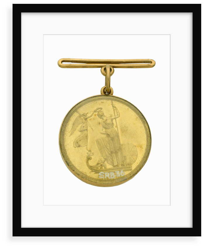 Naval Gold Medal (Captain's) for the Battle of the Nile, 1798, obverse by Lewis Pingo