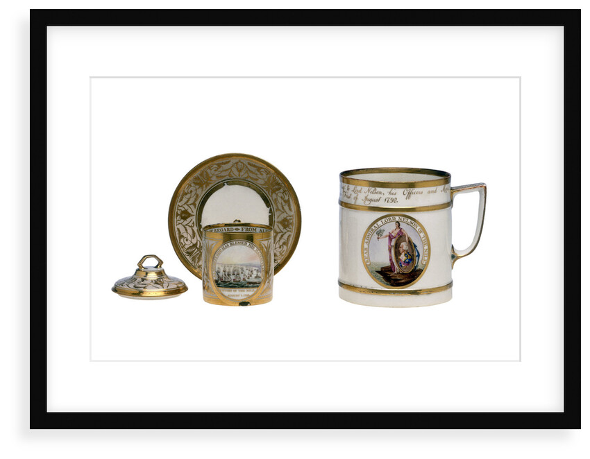 Porcelain made to the order of Alexander Davison (1750-1829), Nelson's prize agent by William Duesbury
