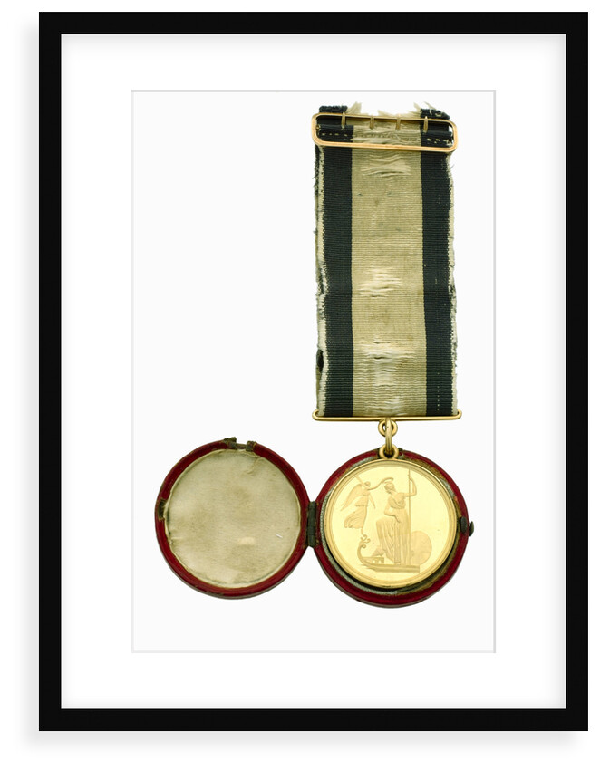 Naval Gold Medal (Captain's) for the Battle of Trafalgar, 1805, obverse by Lewis Pingo