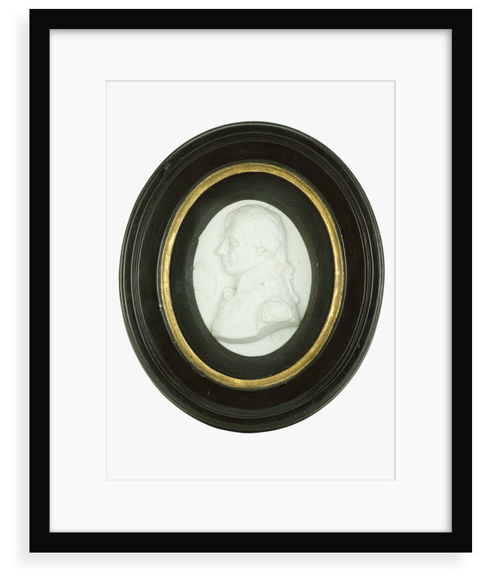 Portrait plaque depicting Vice-Admiral Horatio Nelson (1758-1805) by Catherine Andras