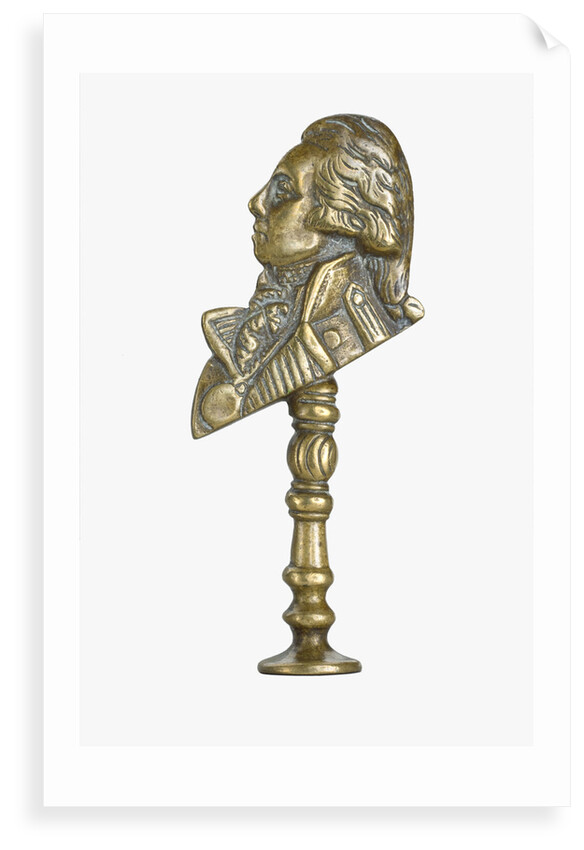 Pipe tamper commemorating Vice-Admiral Horatio Nelson (1758-1805) by unknown