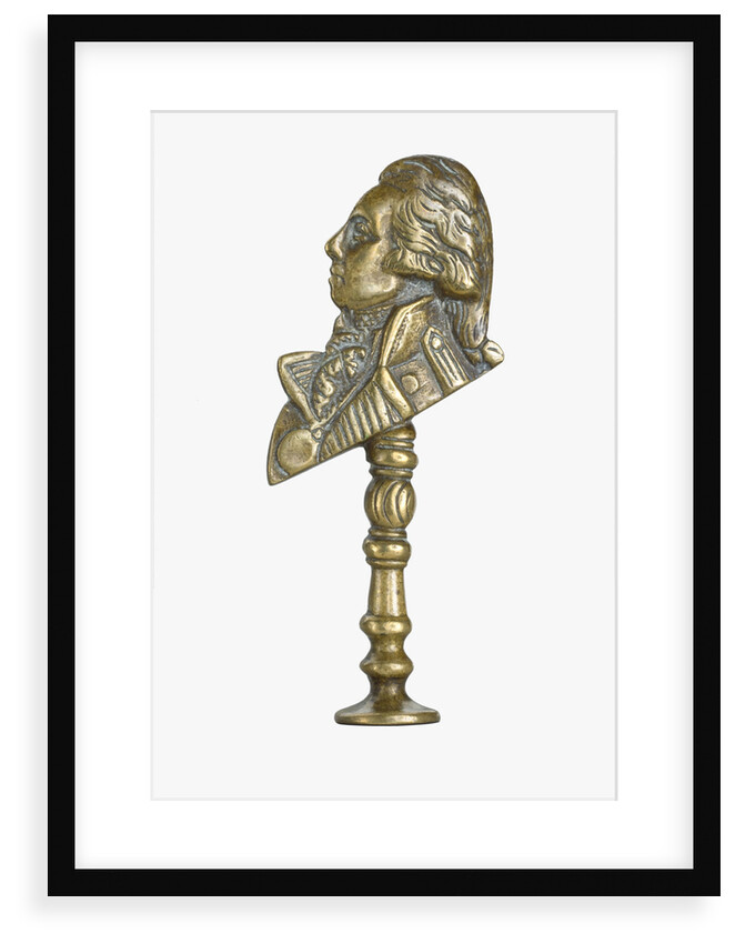 Pipe tamper commemorating Vice-Admiral Horatio Nelson (1758-1805) by unknown