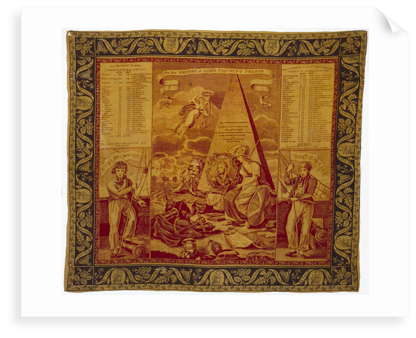 Snuff handkerchief by unknown
