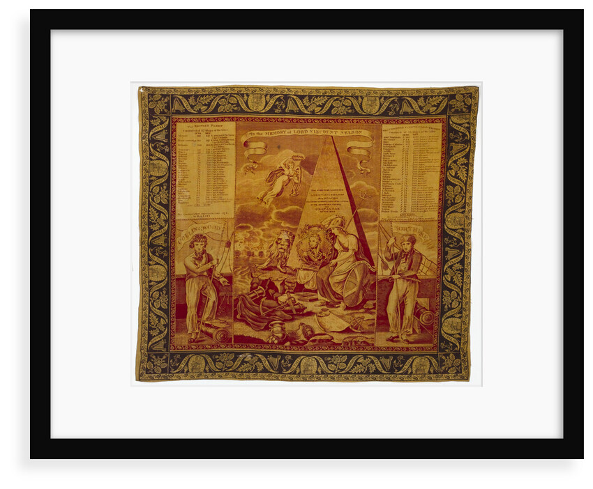 Snuff handkerchief by unknown