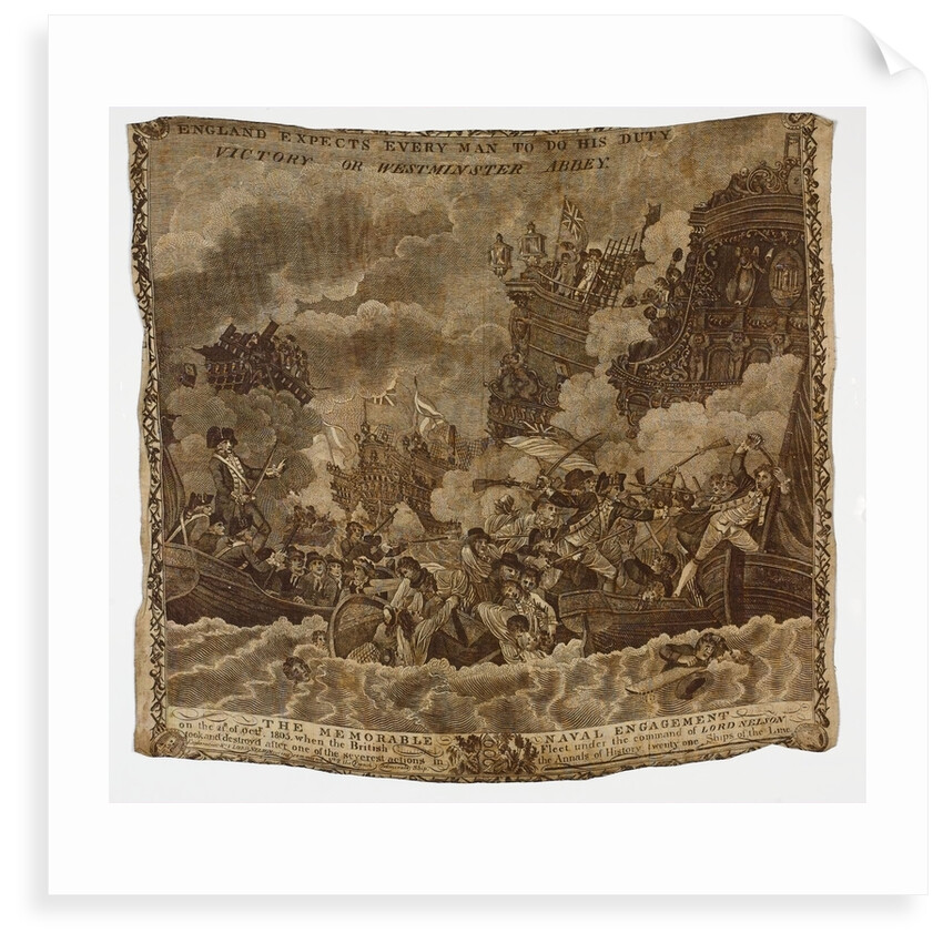Snuff handkerchief by unknown