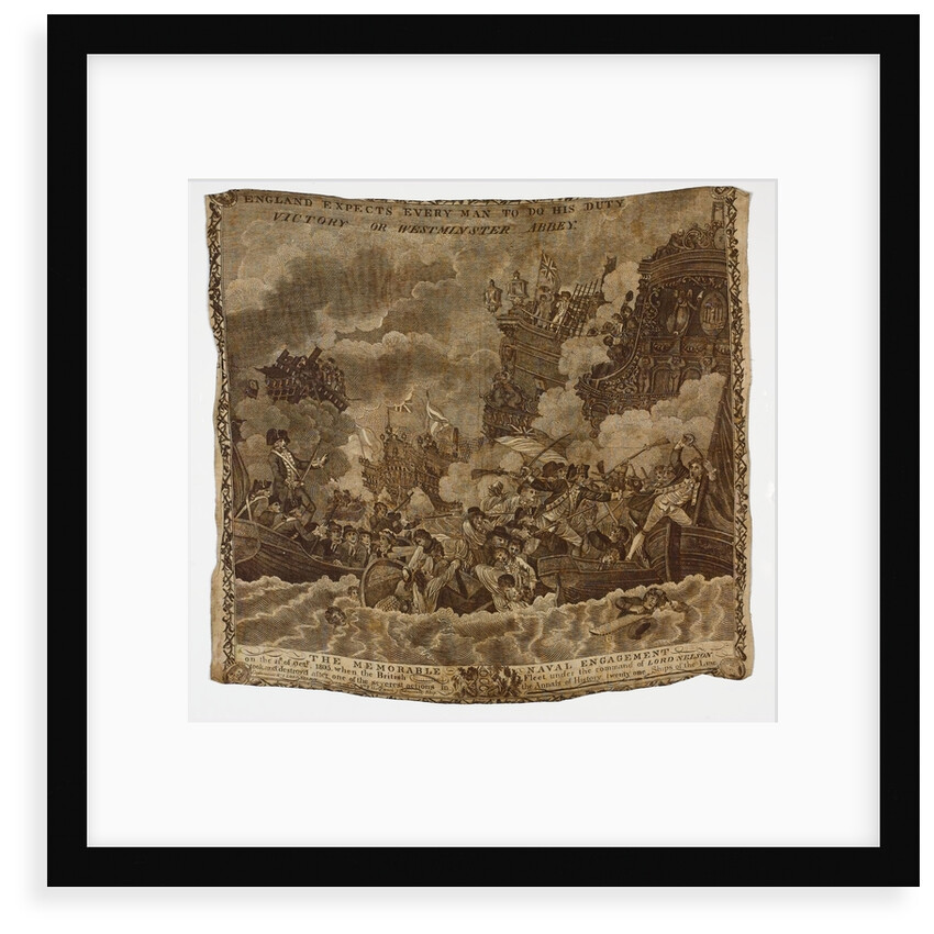Snuff handkerchief by unknown