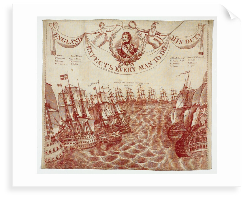 Snuff handkerchief by unknown