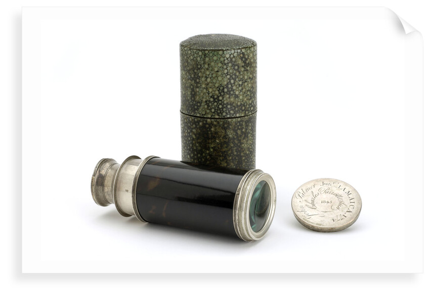 Pocket telescope with case by Nairne & Blunt